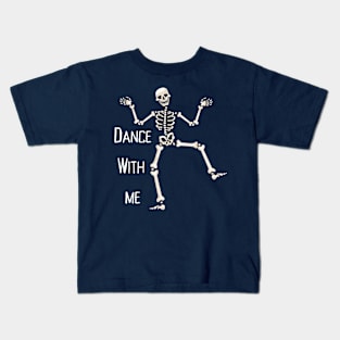 Skeleton dancer Kids T-Shirt